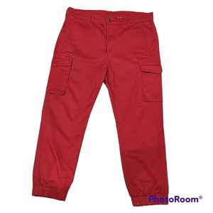 Levi's Red Joggers